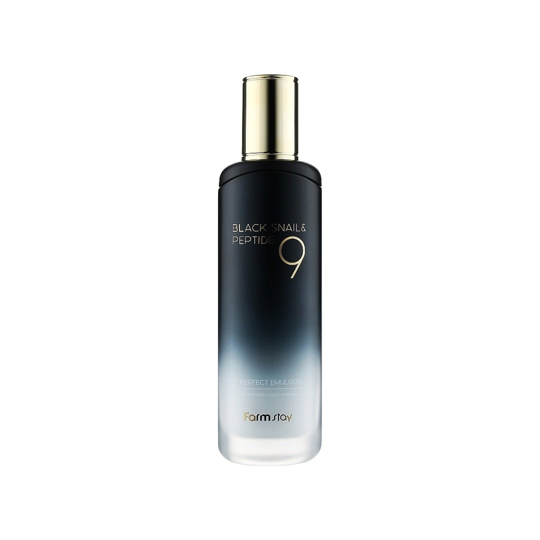 Farmstay Black Snail & Peptide 9 Perfect Emulsion [120ml] | La Cosmetique