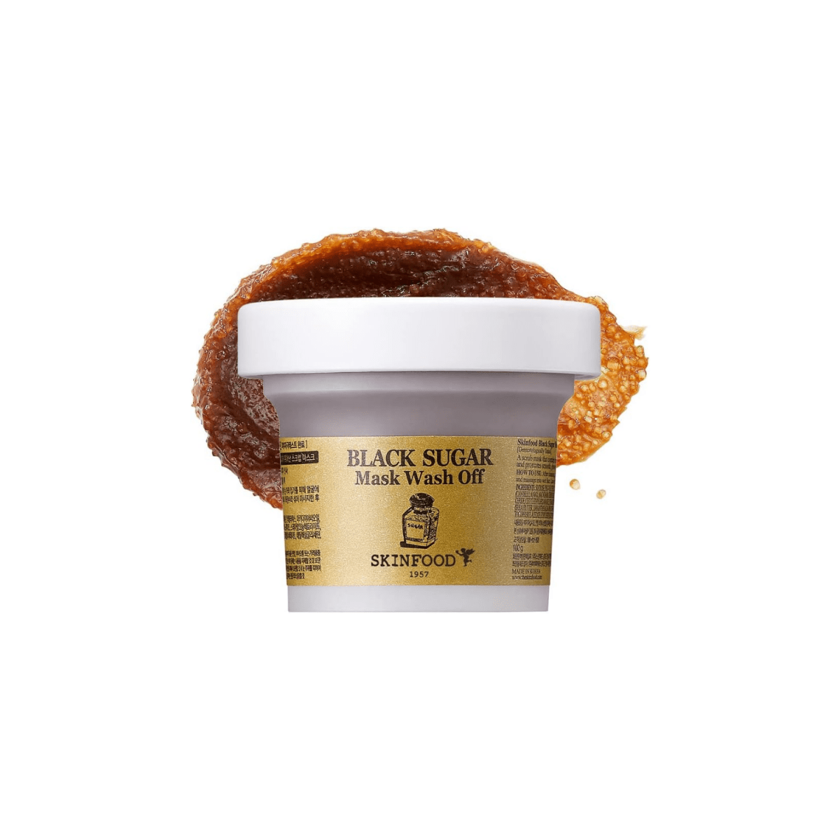 Skinfood Black Sugar Mask Wash Off [120g] | La Cosmetique