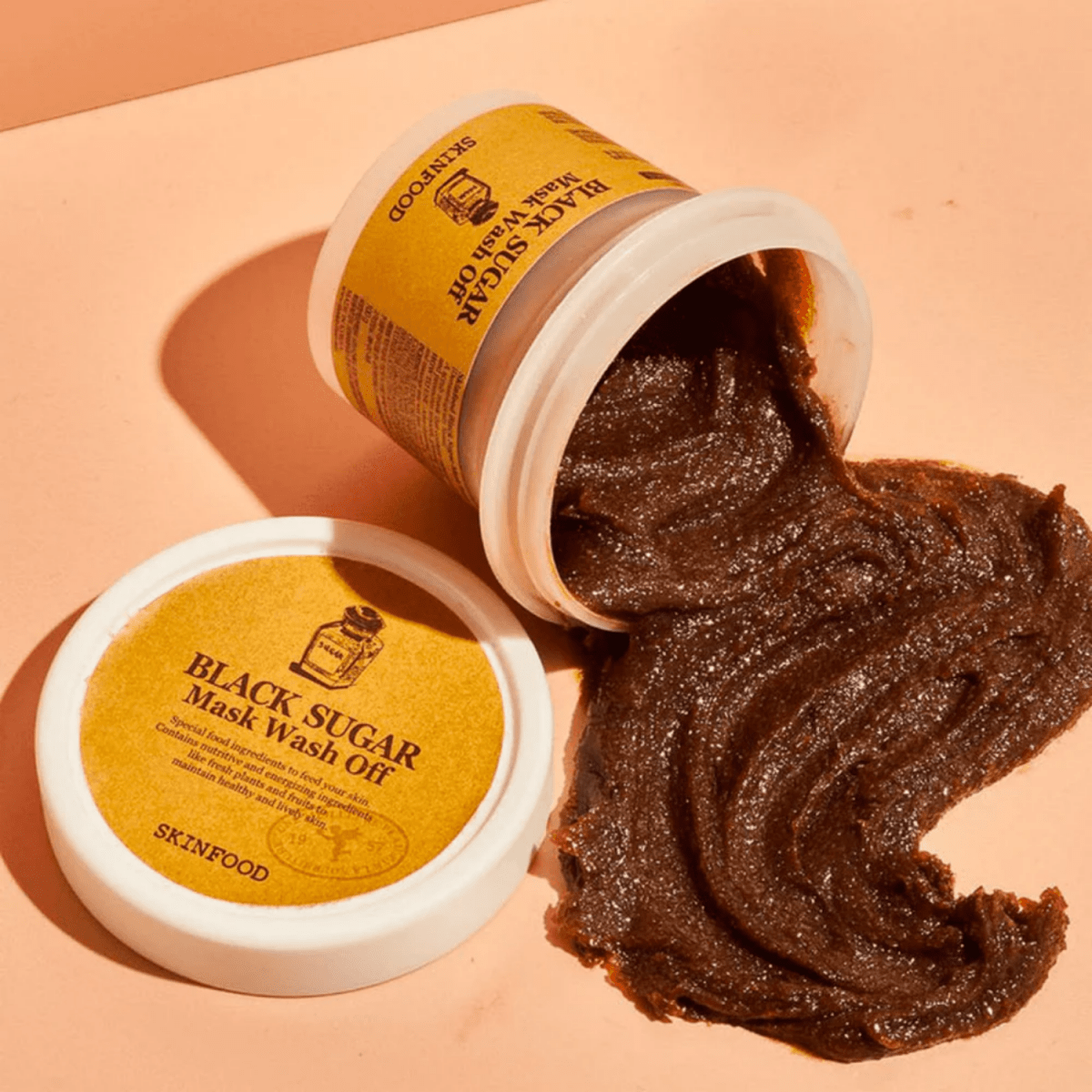 Skinfood Black Sugar Mask Wash Off [120g] | La Cosmetique