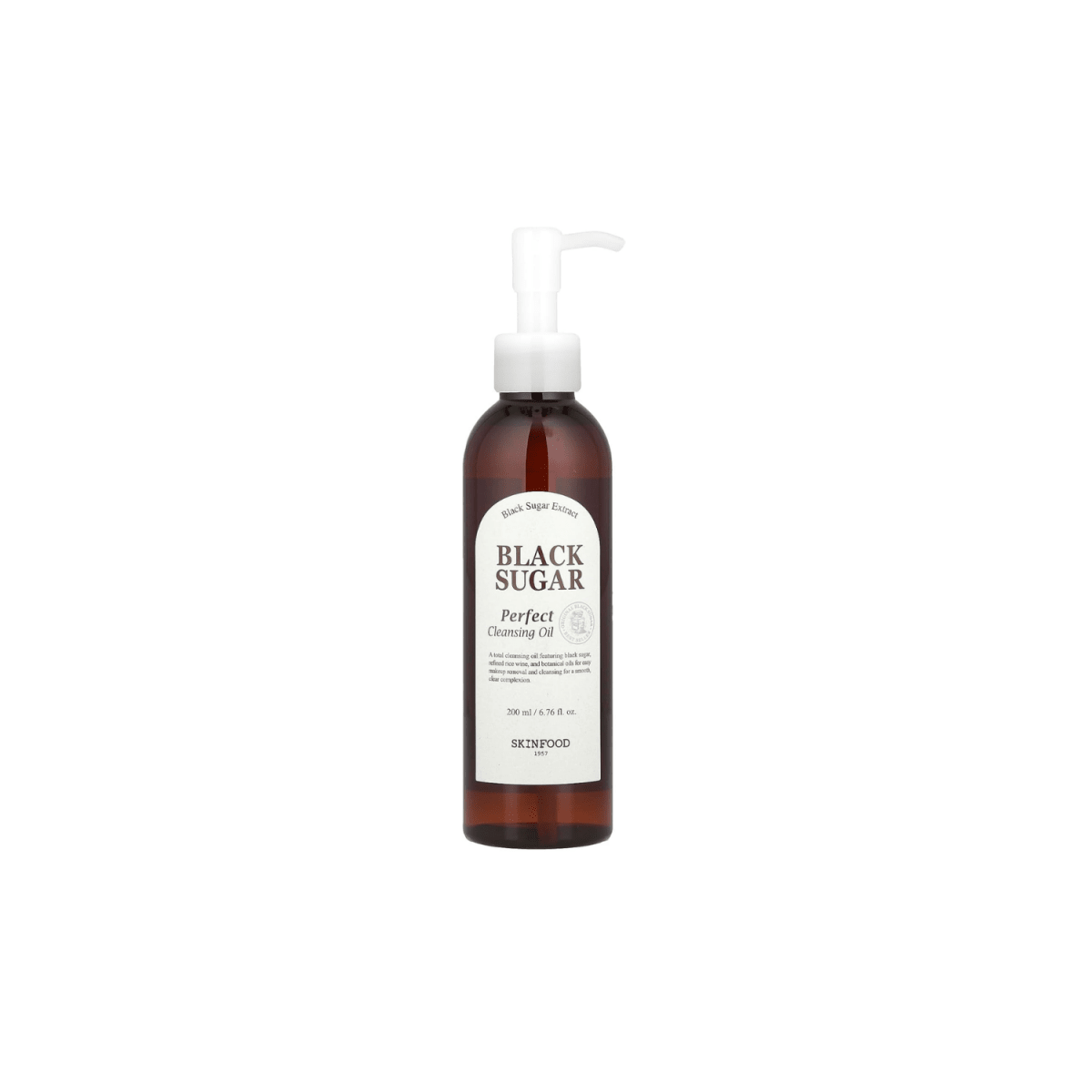 Skinfood Black Sugar Perfect Cleansing Oil [200ml] | La Cosmetique