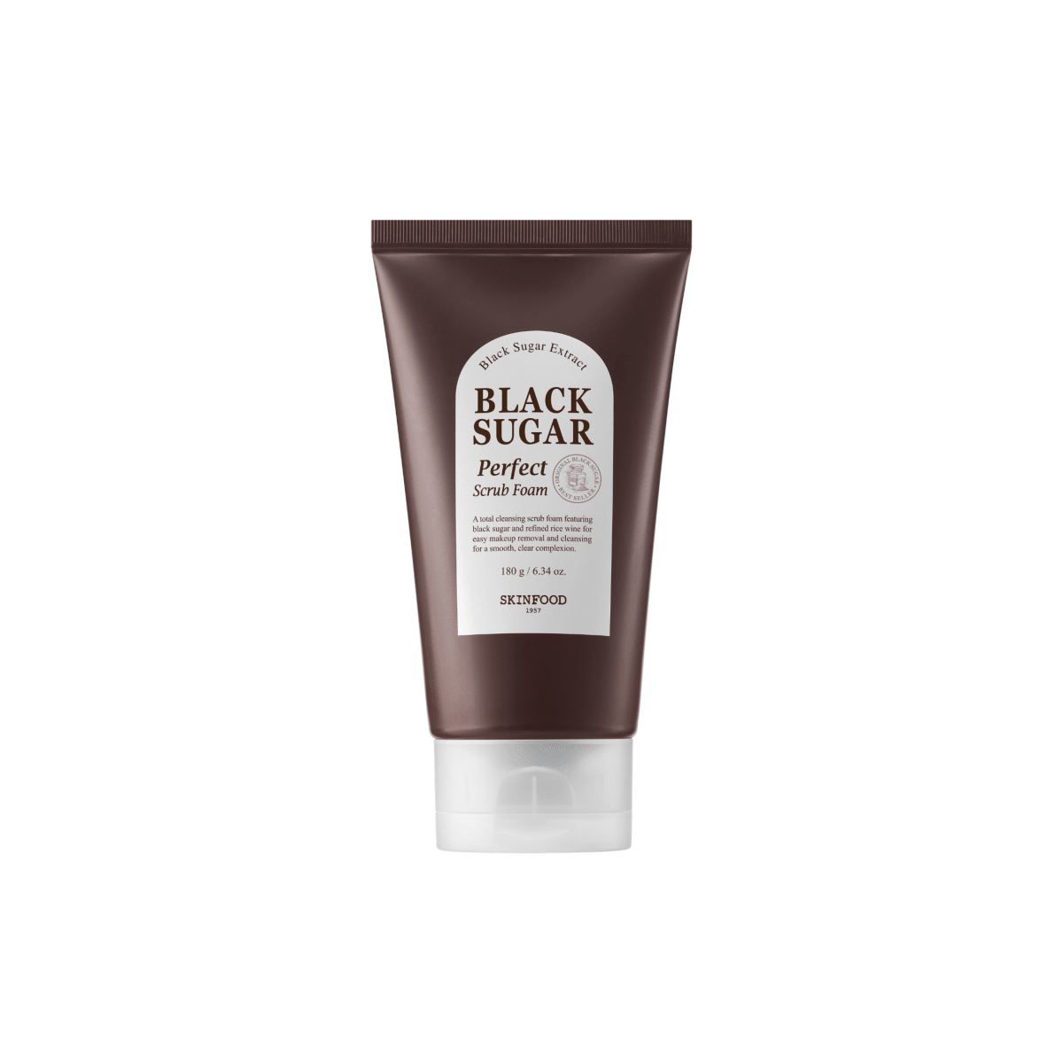 Skinfood Black Sugar Perfect Scrub Foam [180g] | La Cosmetique