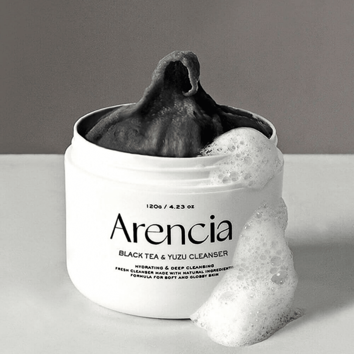 Arencia Black Tea Rice Mochi Cleanser [120g] | La Cosmetique