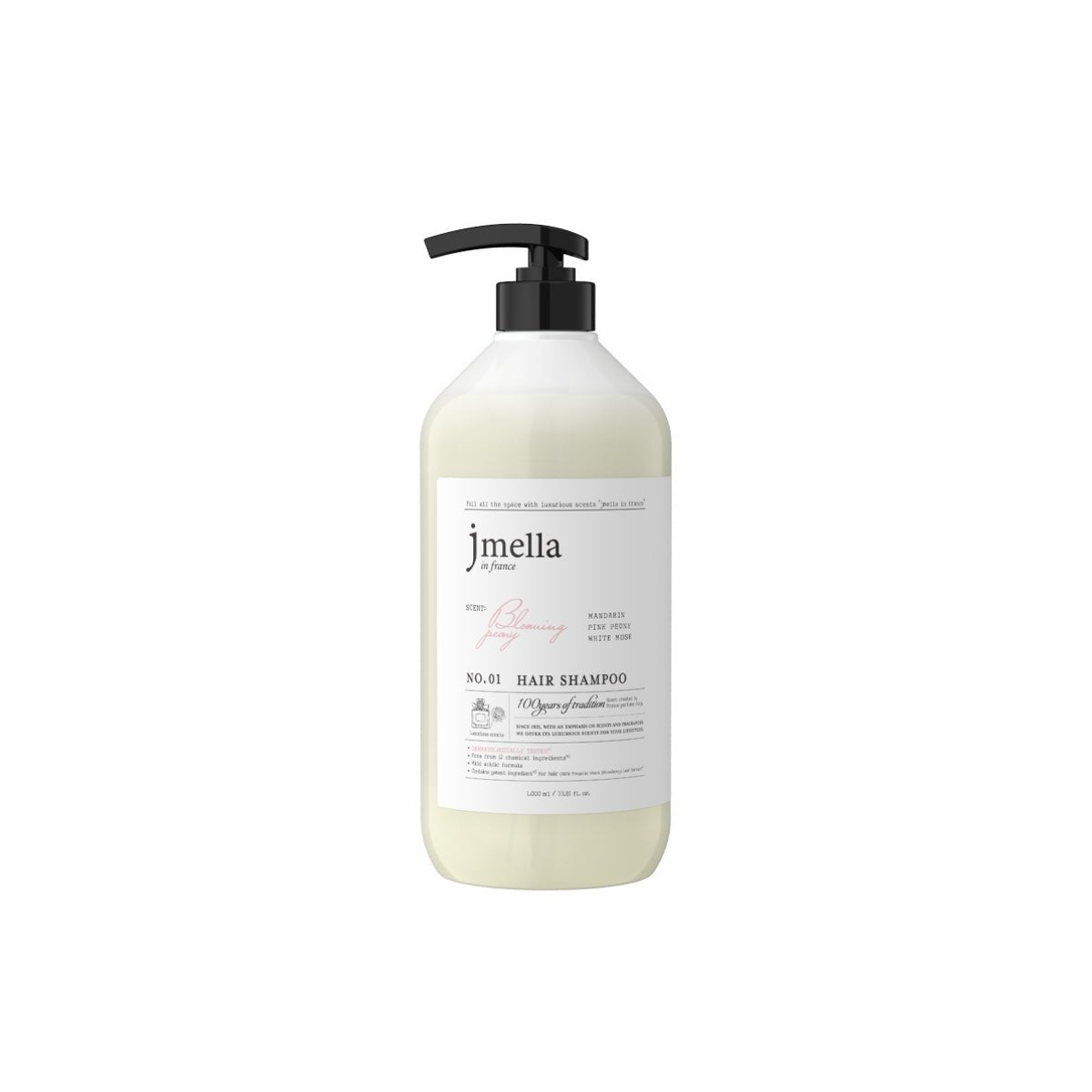 Jmella in France Blooming Peony Hair Shampoo | La Cosmetique