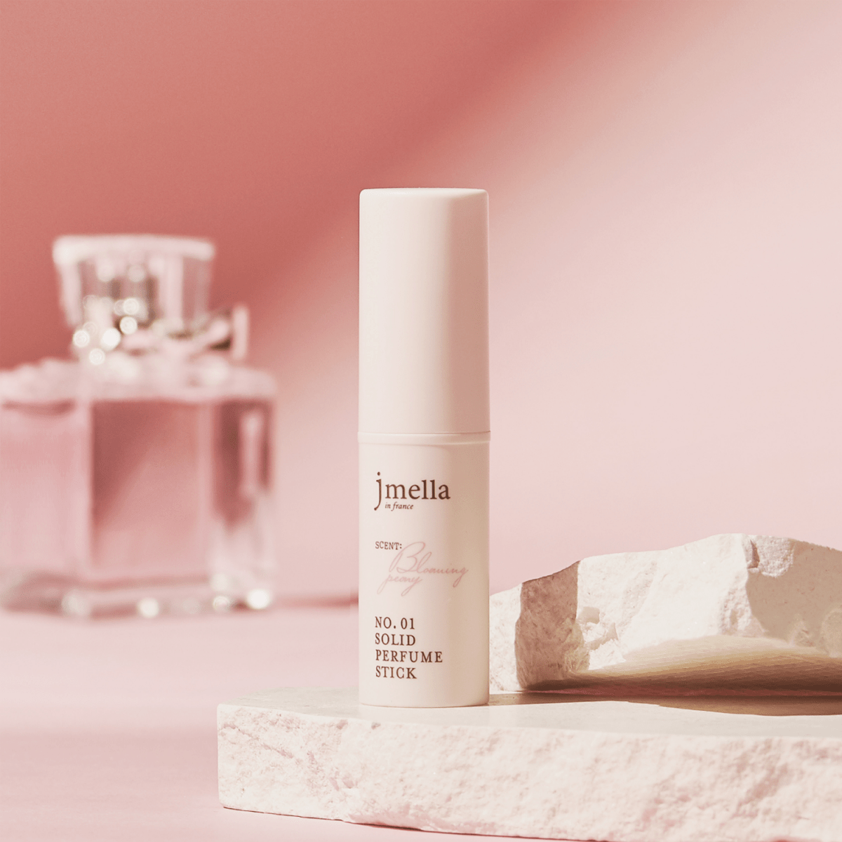 Jmella in France Blooming Peony Solid Perfume Stick [10ml] | La Cosmetique