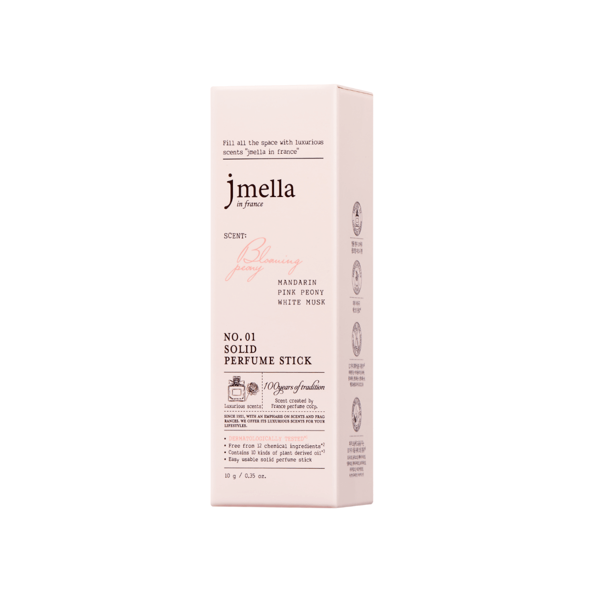 Jmella in France Blooming Peony Solid Perfume Stick [10ml] | La Cosmetique