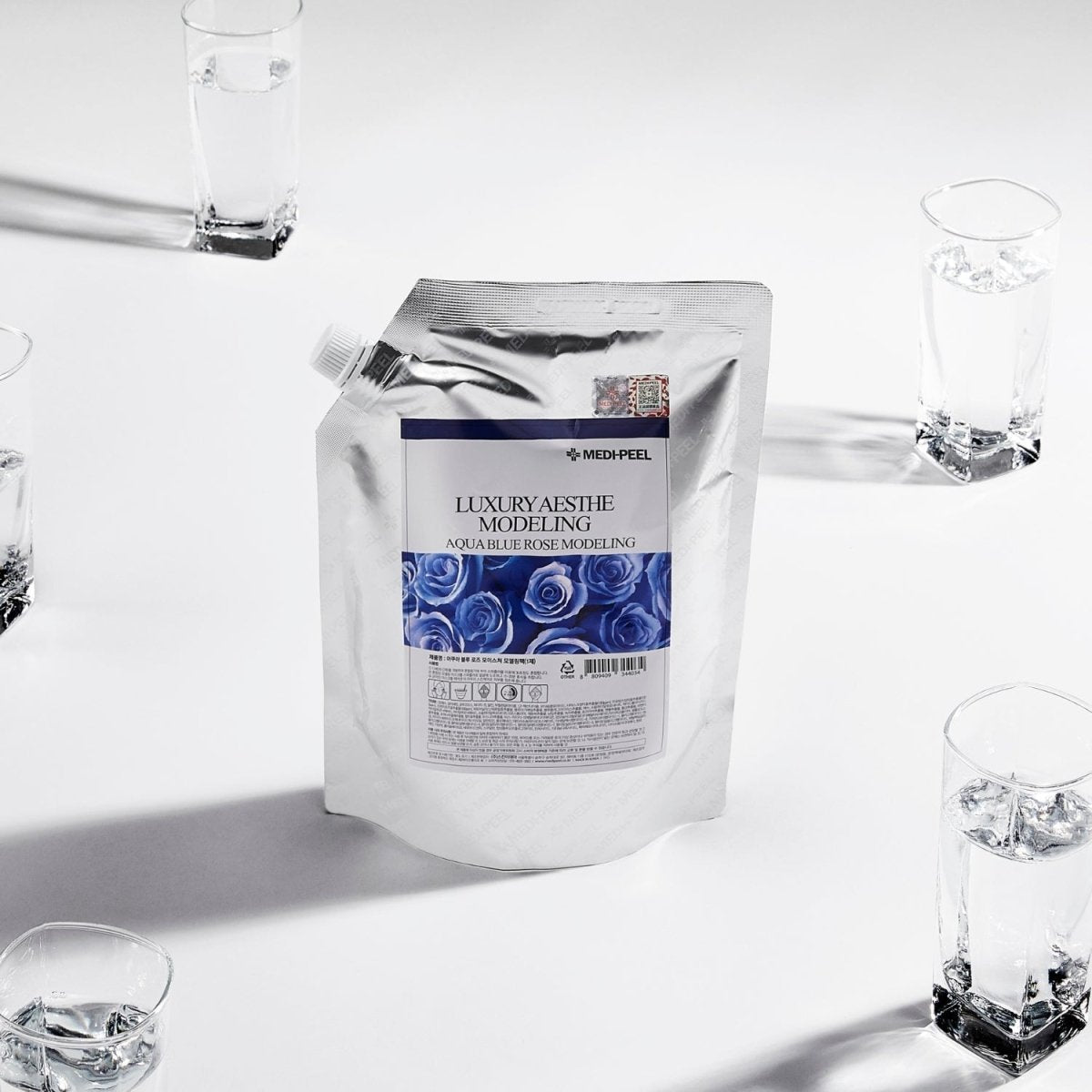 MEDIPEEL+ Blue Aqua Rose Premium Modeling Pack Set 1kg | La Cosmetique