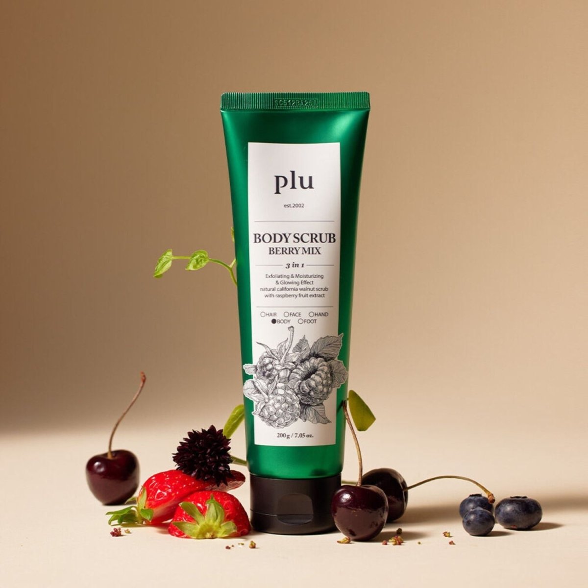 Plu Body Scrub Berry Mix 200g | La Cosmetique