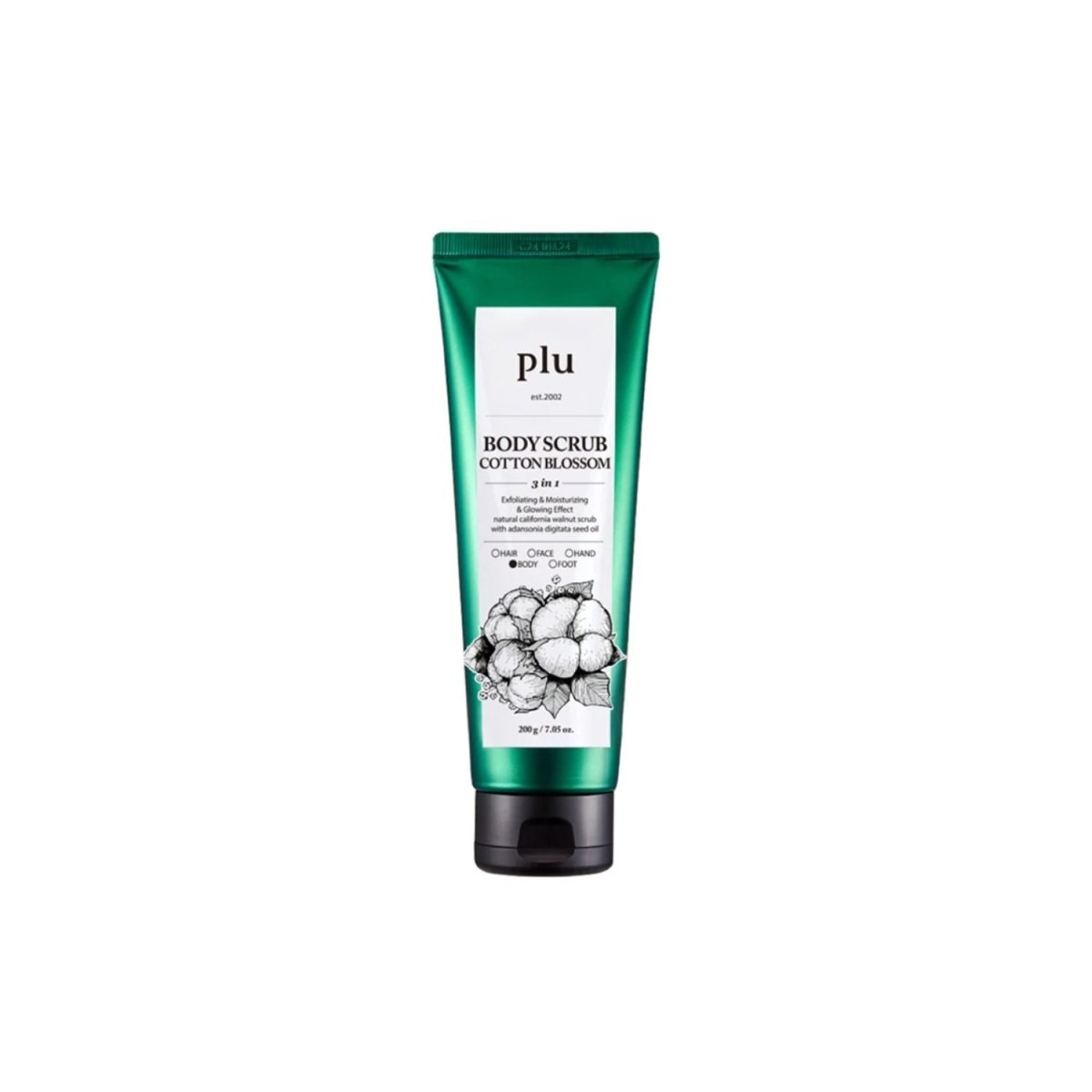 Plu Body Scrub Cotton Blossom 200g | La Cosmetique