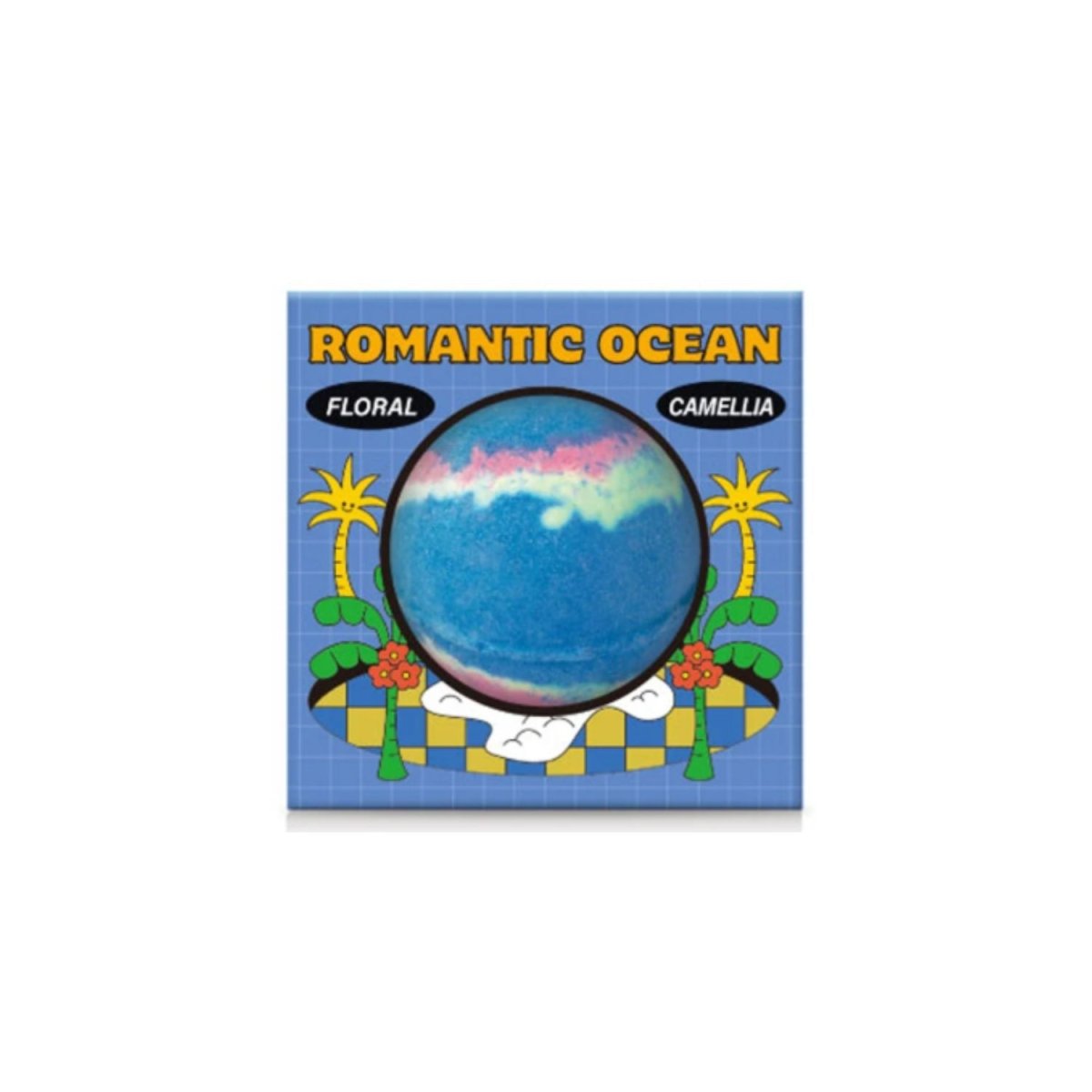 Plu Bubble Bath Bomb Romantic Ocean 200g | La Cosmetique