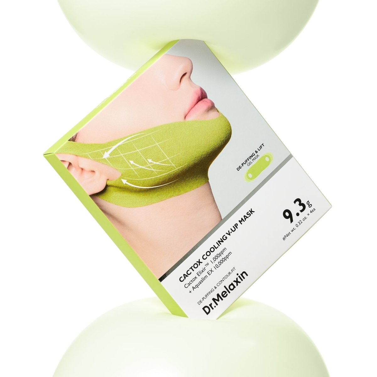 Dr.Melaxin Cactox Cooling V-Up Mask Box [4pcs] | La Cosmetique