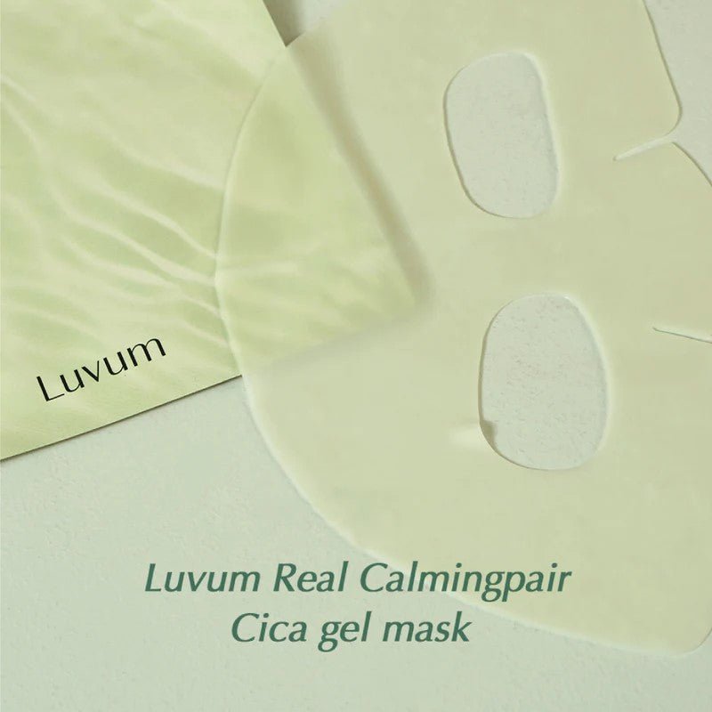 Luvum Calming Repair Cica Gel Mask Box [5pcs] | La Cosmetique