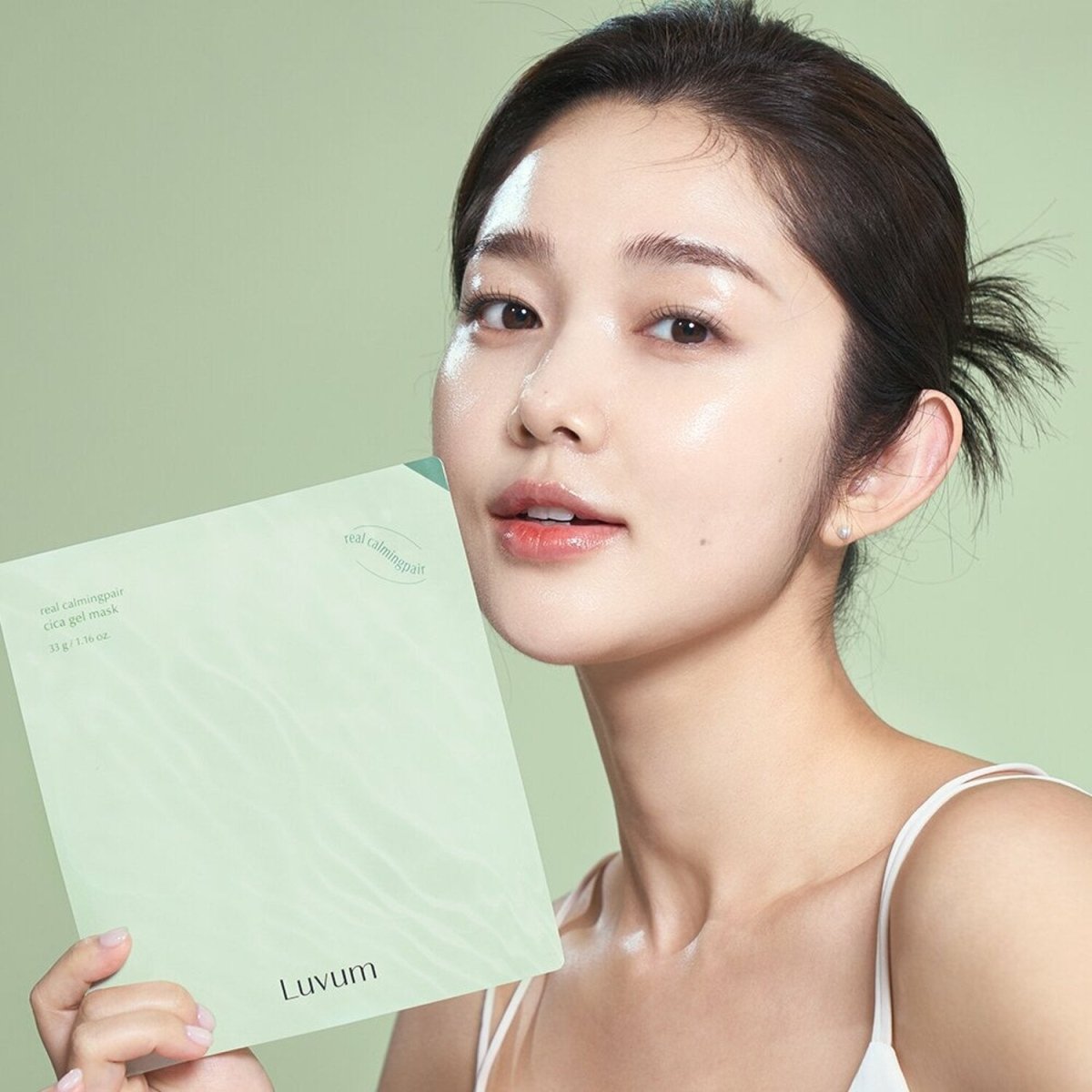 Luvum Calming Repair Cica Gel Mask Box [5pcs] | La Cosmetique