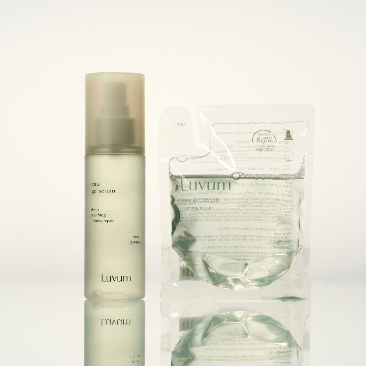 Luvum Calming Repair Cica Gel Serum [80ml] | La Cosmetique