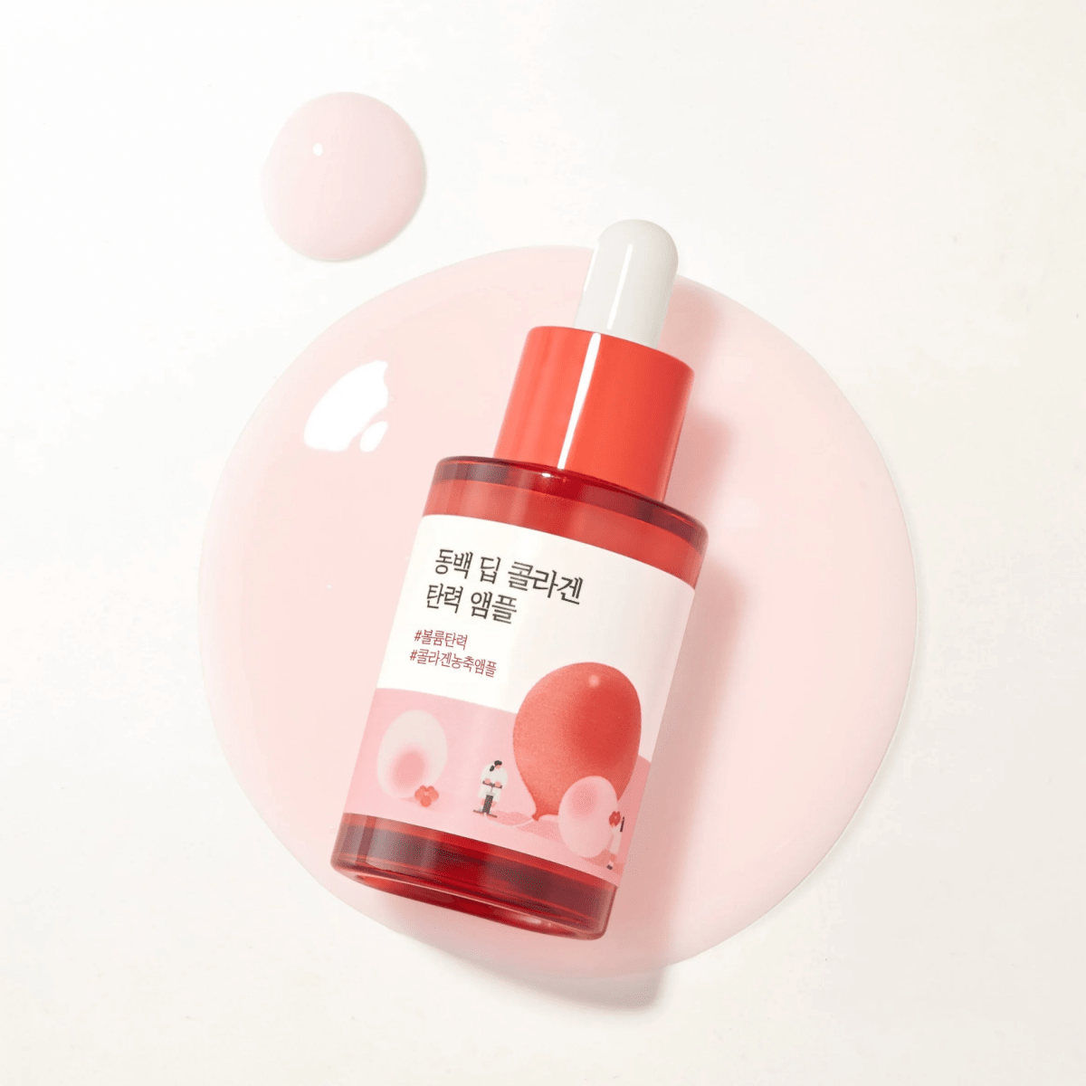 Round Lab Camellia Deep Collagen Ampoule 30ml | La Cosmetique