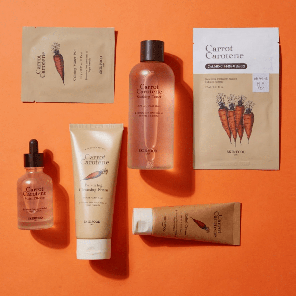 Skinfood Carrot Carotene Balancing Cleansing Foam [150ml] | La Cosmetique