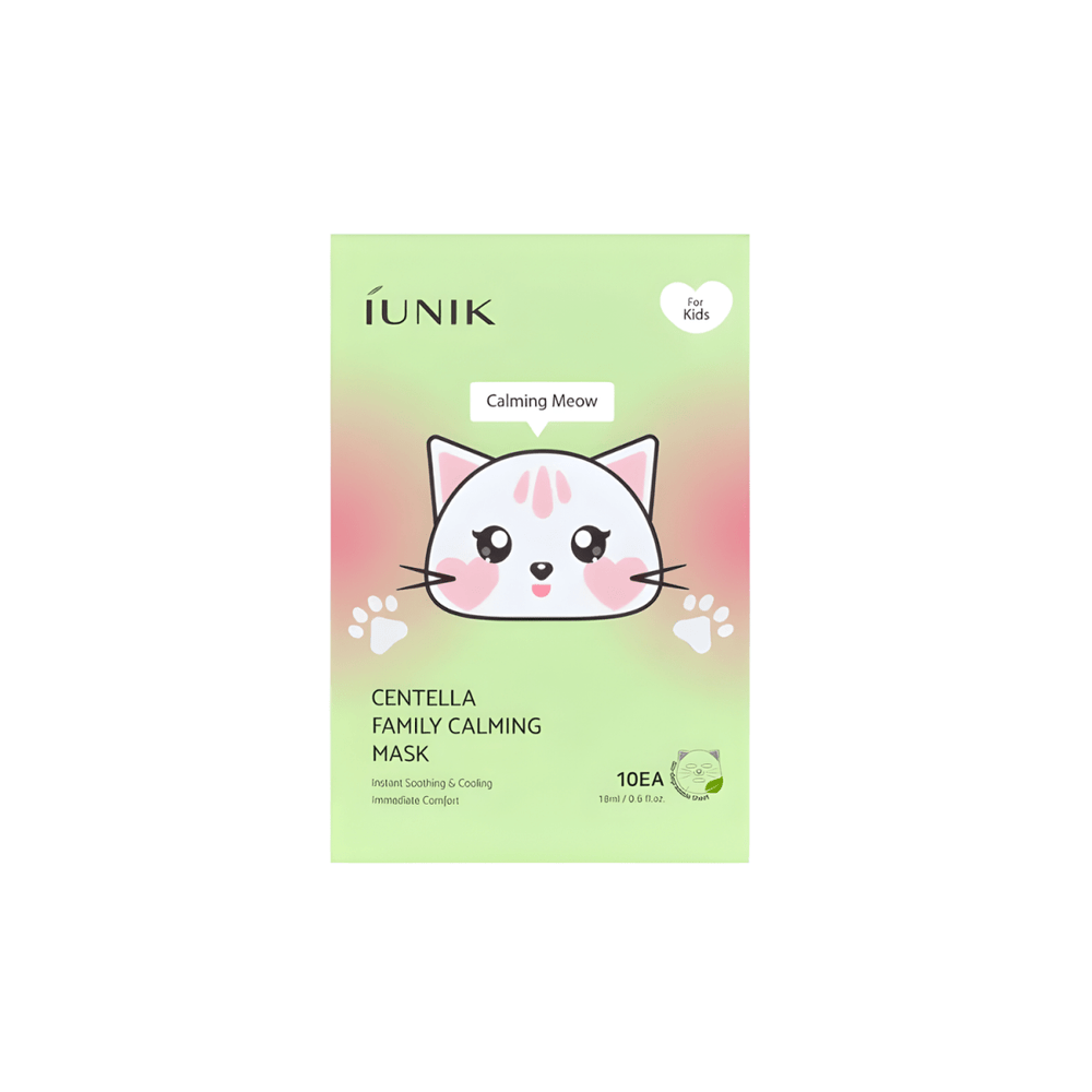Centella Family Calming Mask Box For Kids [10pcs]