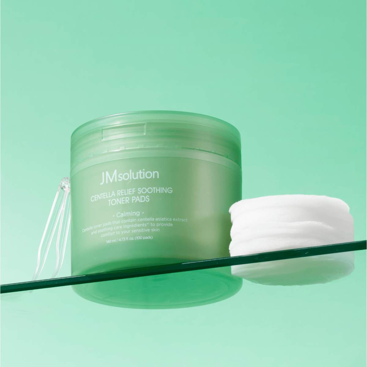 JMsolution Centella Relief Soothing Toner Pads [100 Pads] | La Cosmetique