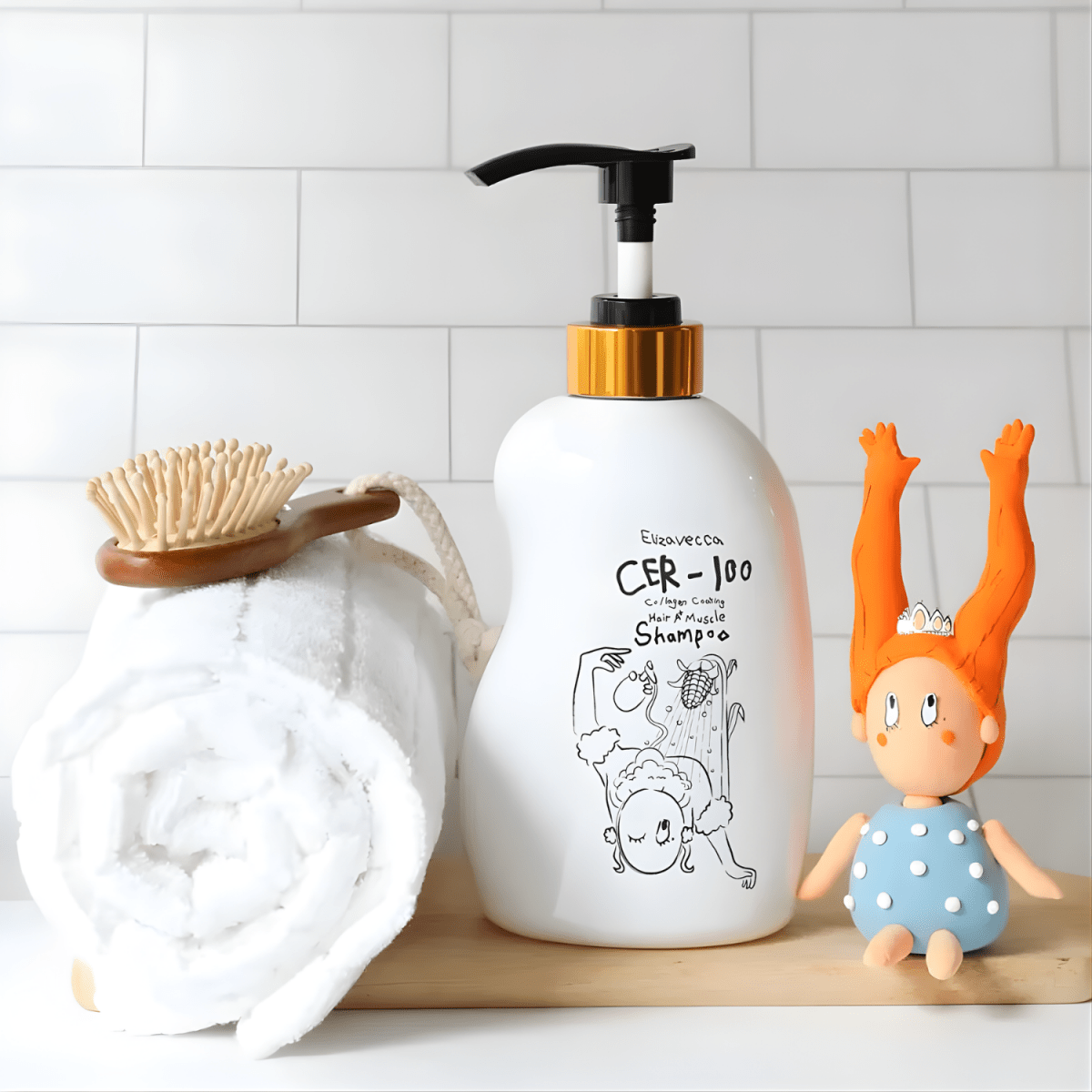 Elizavecca Cer - 100 Collagen Coating Hair Muscle Shampoo [500ml] | La Cosmetique