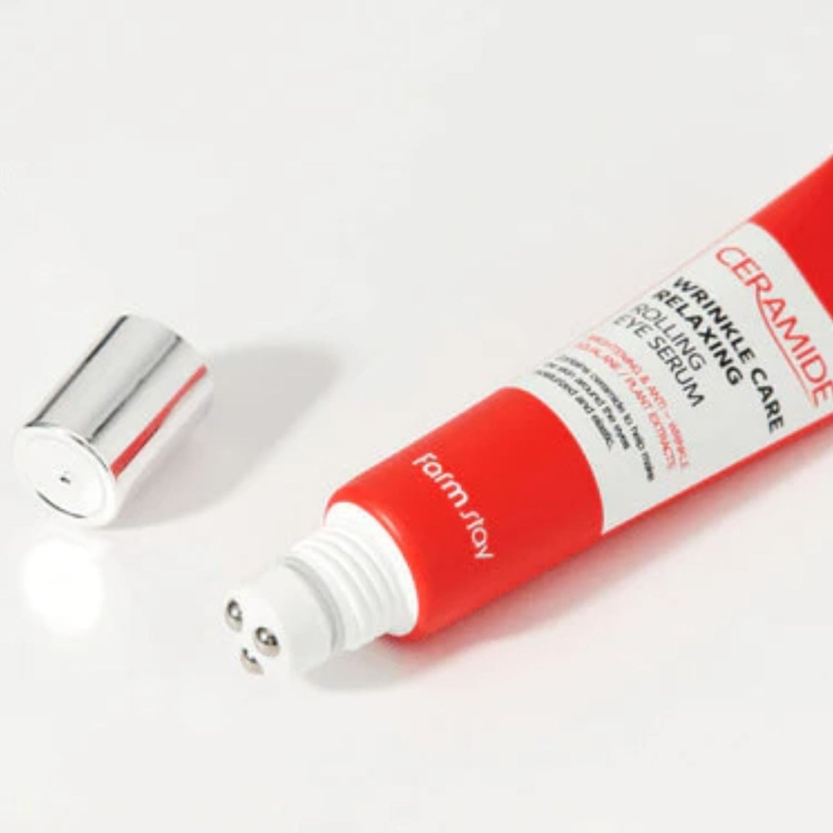 Farmstay Ceramide Wrinkle Care Relaxing Rolling Eye Serum [25ml] | La Cosmetique