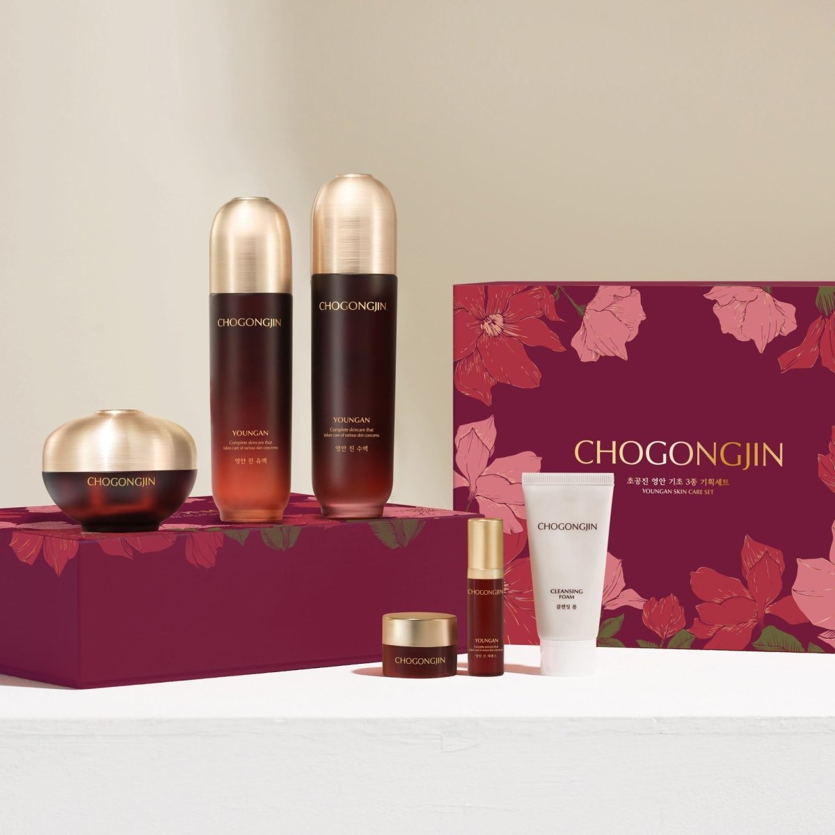 Chogongjin CHOGONGJIN YOUNGAN SKIN CARE SET 3pc | La Cosmetique