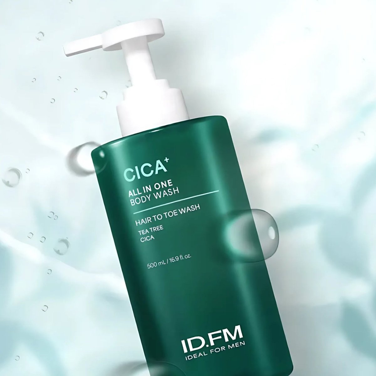 Ideal For Men Cica+ All In One Body Wash 500ml | La Cosmetique