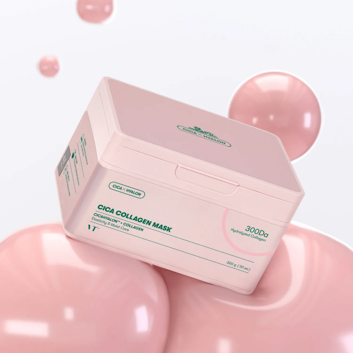 VT Cosmetics Cica Collagen Mask [30pcs] | La Cosmetique