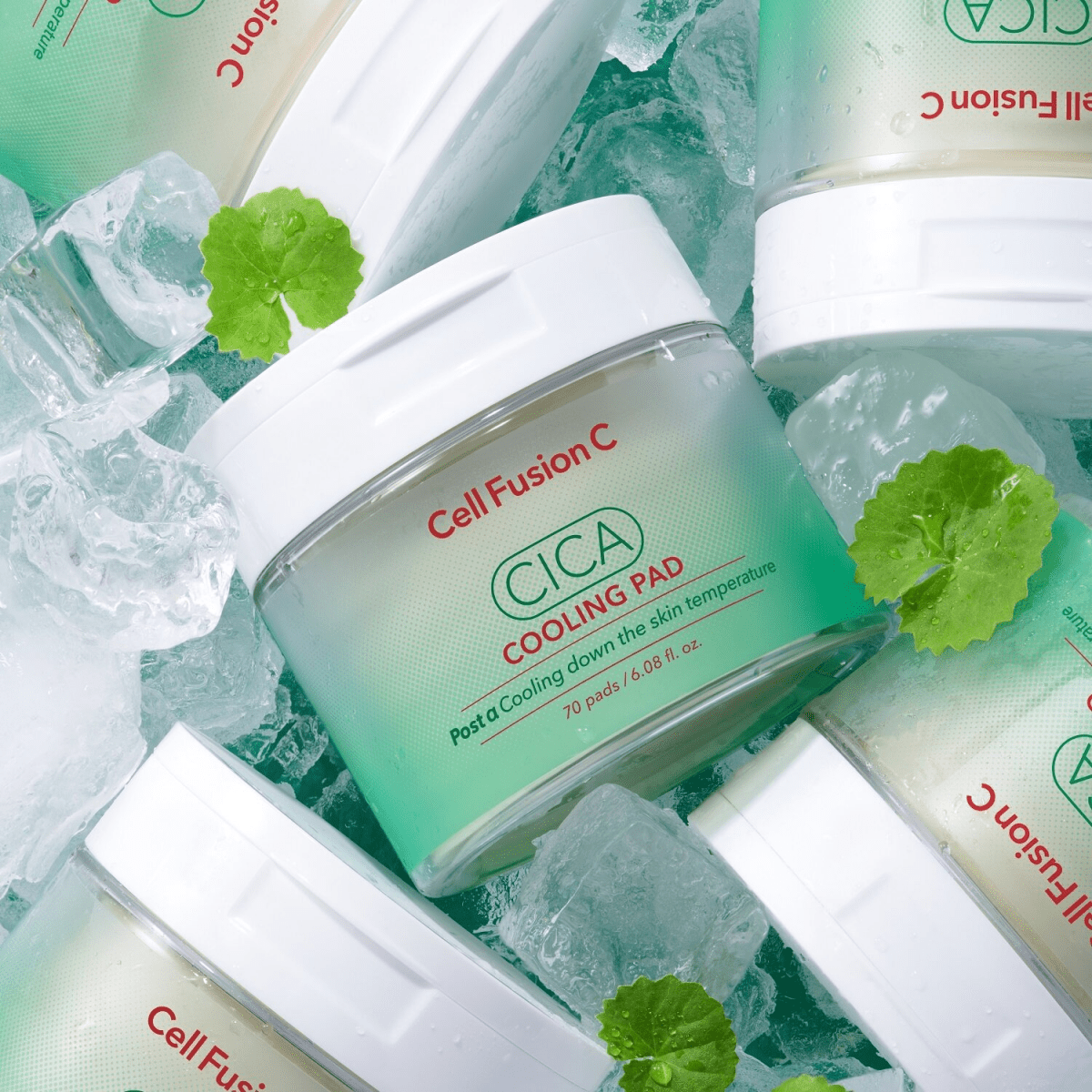 Cell Fusion C Cica Cooling Pad [70 Pads] | La Cosmetique