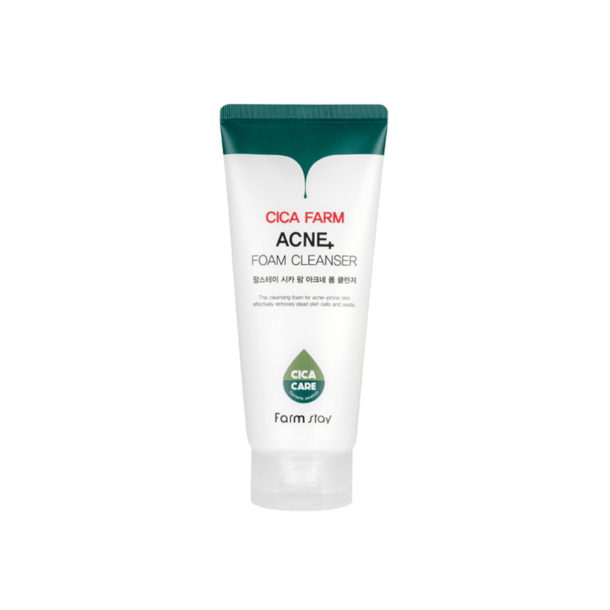 Farmstay Cica Farm Acne Foam Cleanser [180ml] | La Cosmetique