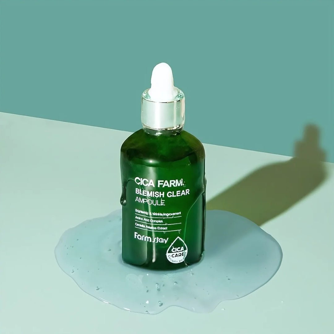 Farmstay Cica Farm Blemish Clear Ampoule [100ml] | La Cosmetique
