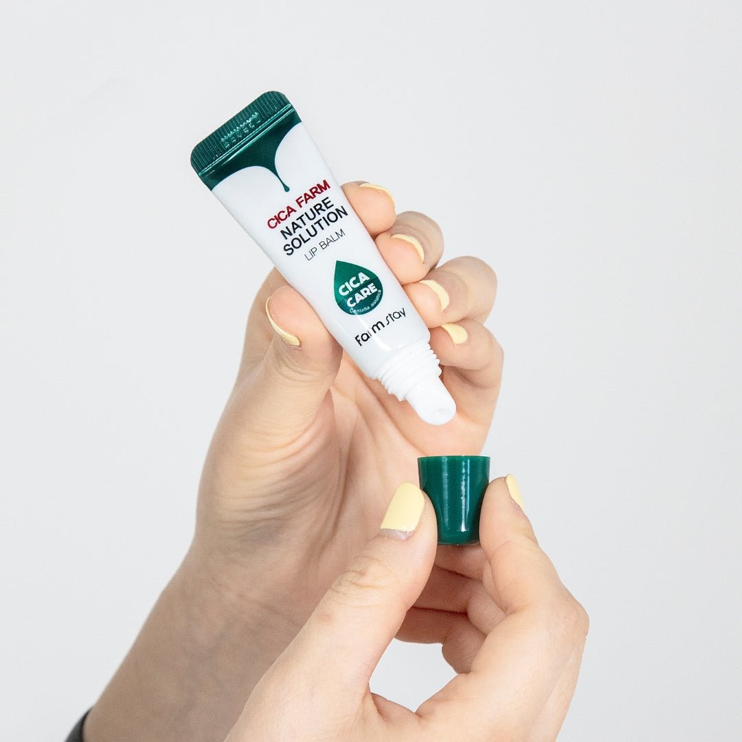 Farmstay Cica Farm Nature Solution Lip Balm [10g] | La Cosmetique
