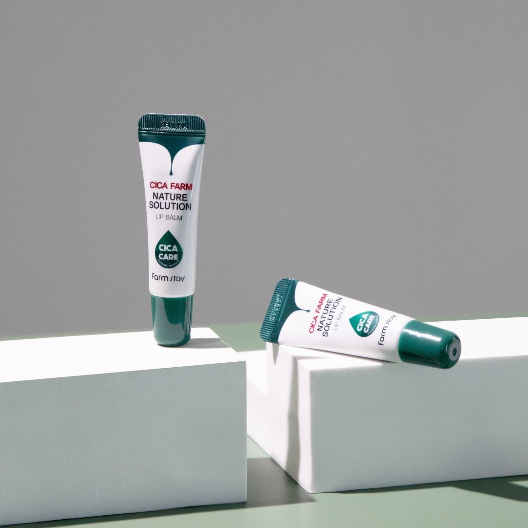 Farmstay Cica Farm Nature Solution Lip Balm [10g] | La Cosmetique