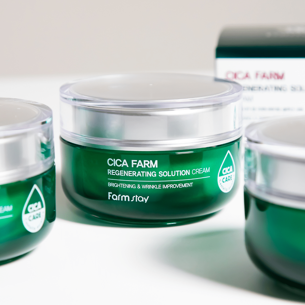 Farmstay Cica Farm Regenerating Solution Cream [50ml] | La Cosmetique