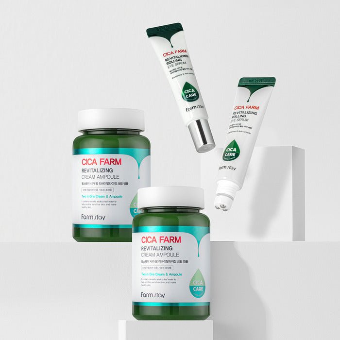 Farmstay Cica Farm Revitalizing Cream Ampoule [250ml] | La Cosmetique