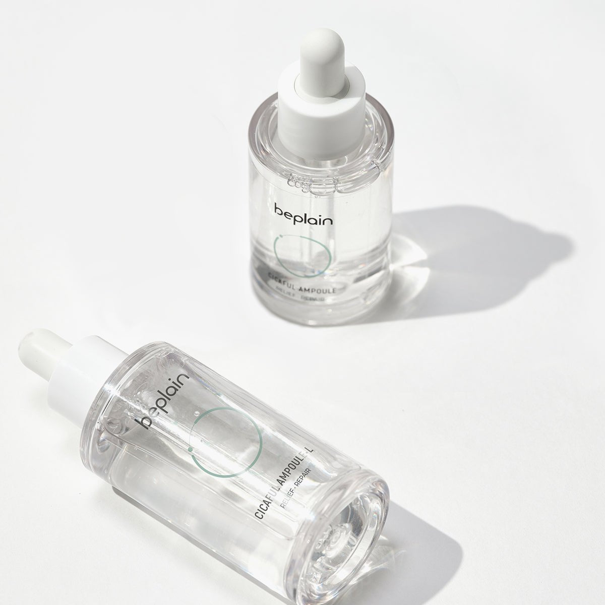 Beplain Cicaful Ampoule 30ml skincare bottle with calming cica formula