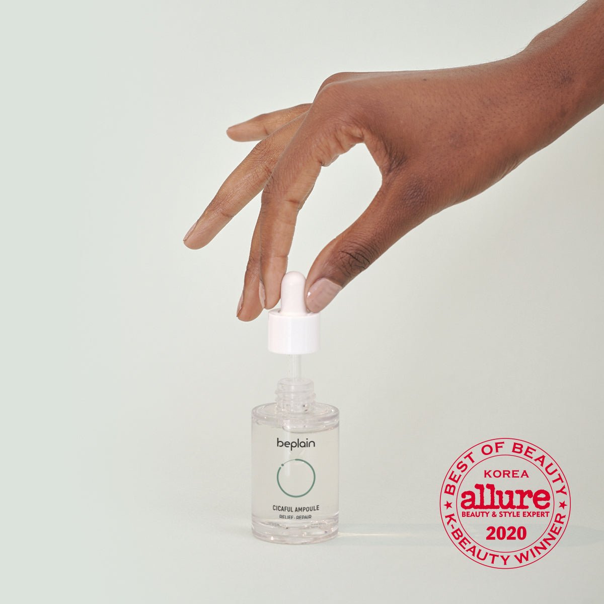 Beplain Cicaful Ampoule 30ml bottle and box skincare product image
