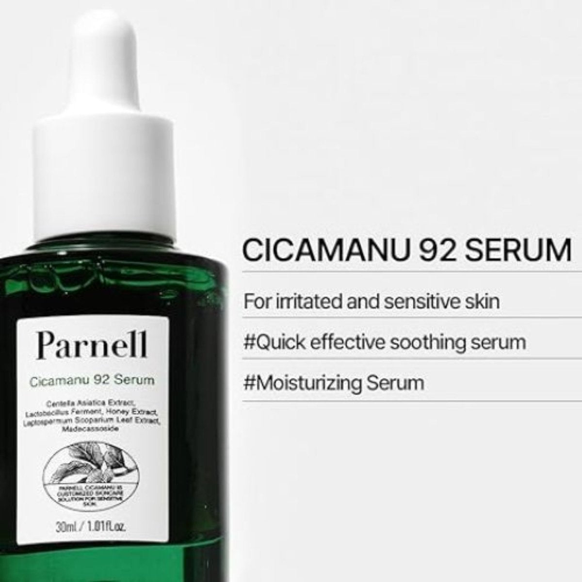 Parnell Cicamanu 92 Serum 30ml | La Cosmetique