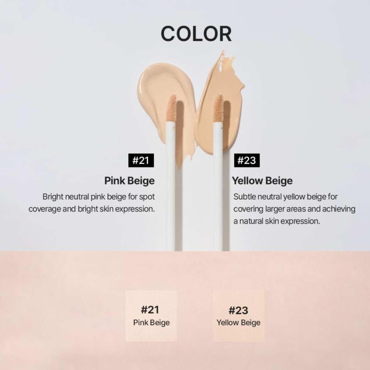 Parnell Cicamanu Skinfit Cover Concealer (2colours) | La Cosmetique