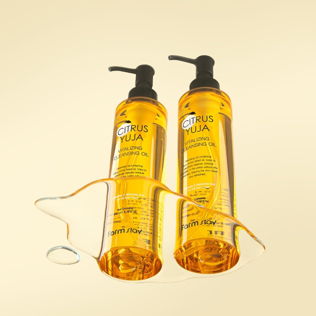 Farmstay Citrus Yuja Vitalizing Cleansing Oil [200ml] | La Cosmetique