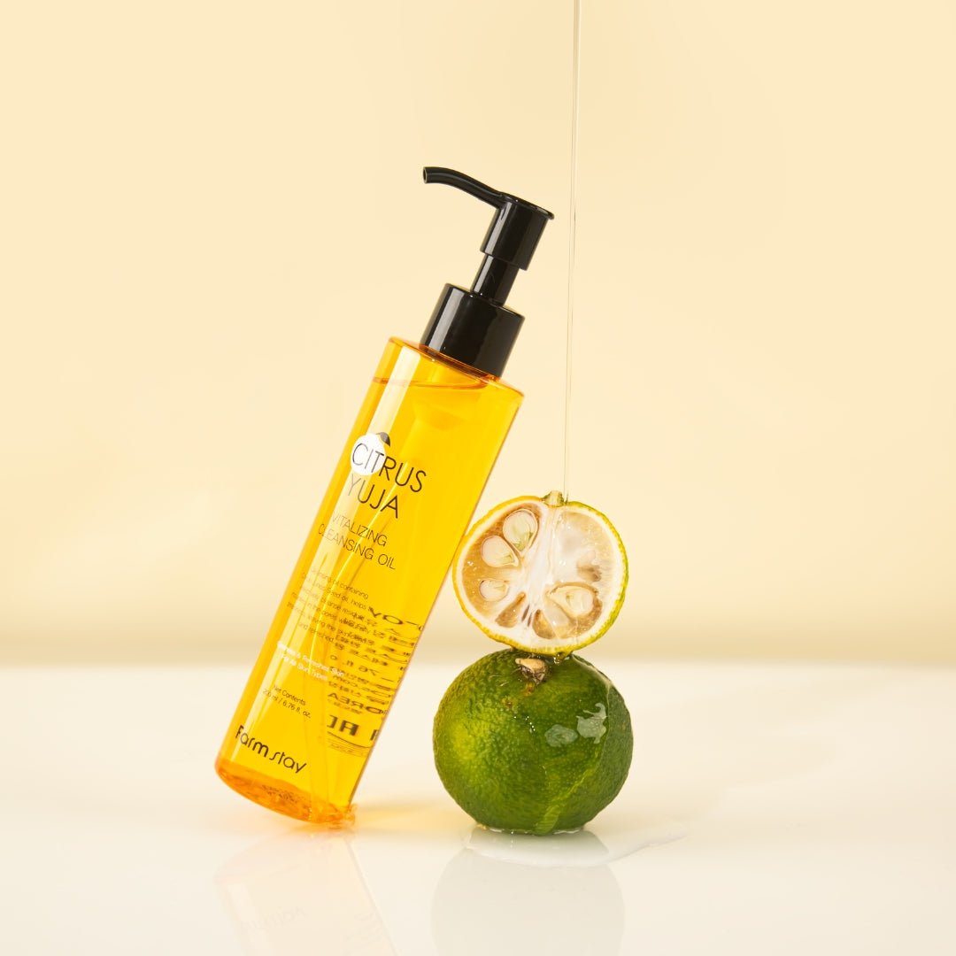 Farmstay Citrus Yuja Vitalizing Cleansing Oil [200ml] | La Cosmetique