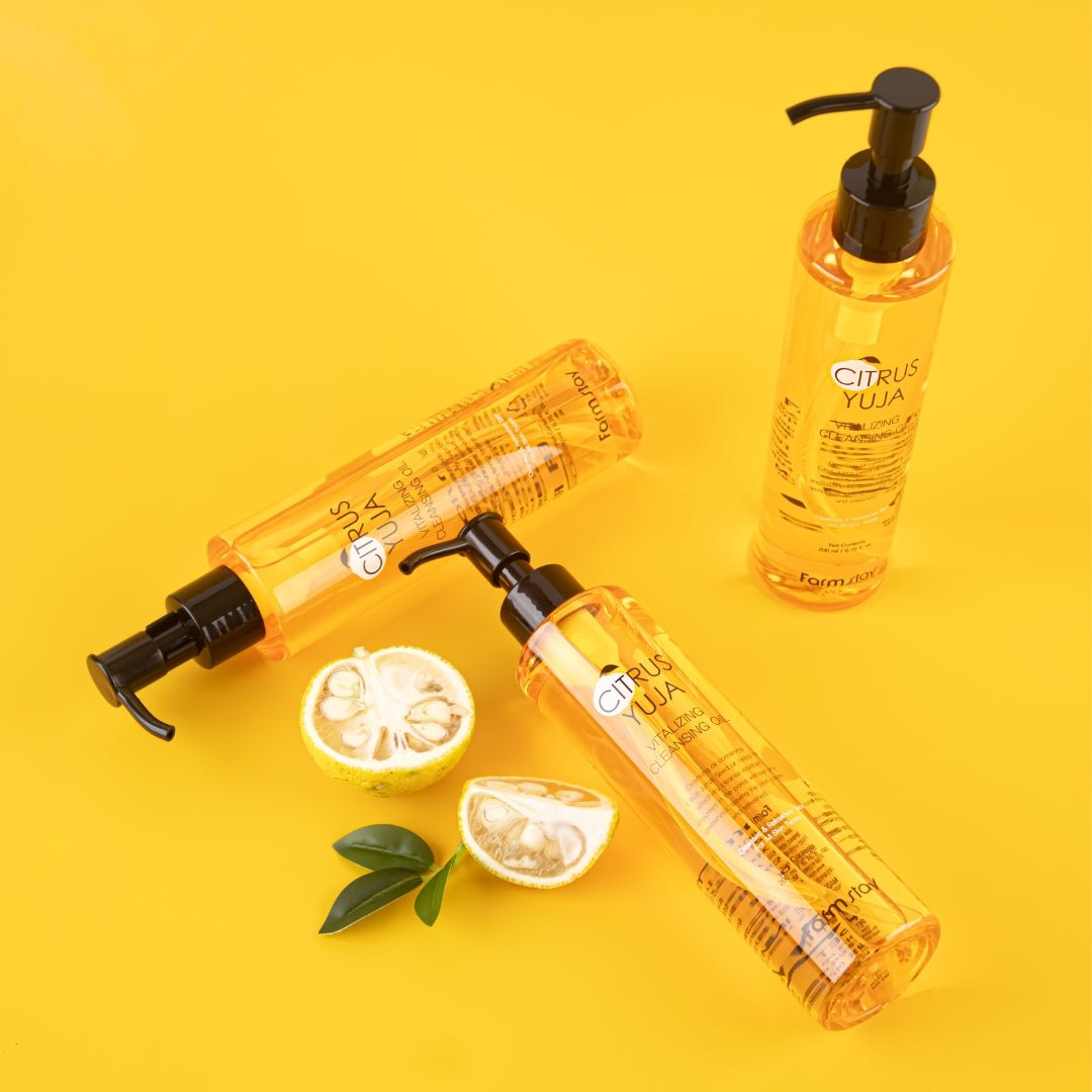 Farmstay Citrus Yuja Vitalizing Cleansing Oil [200ml] | La Cosmetique