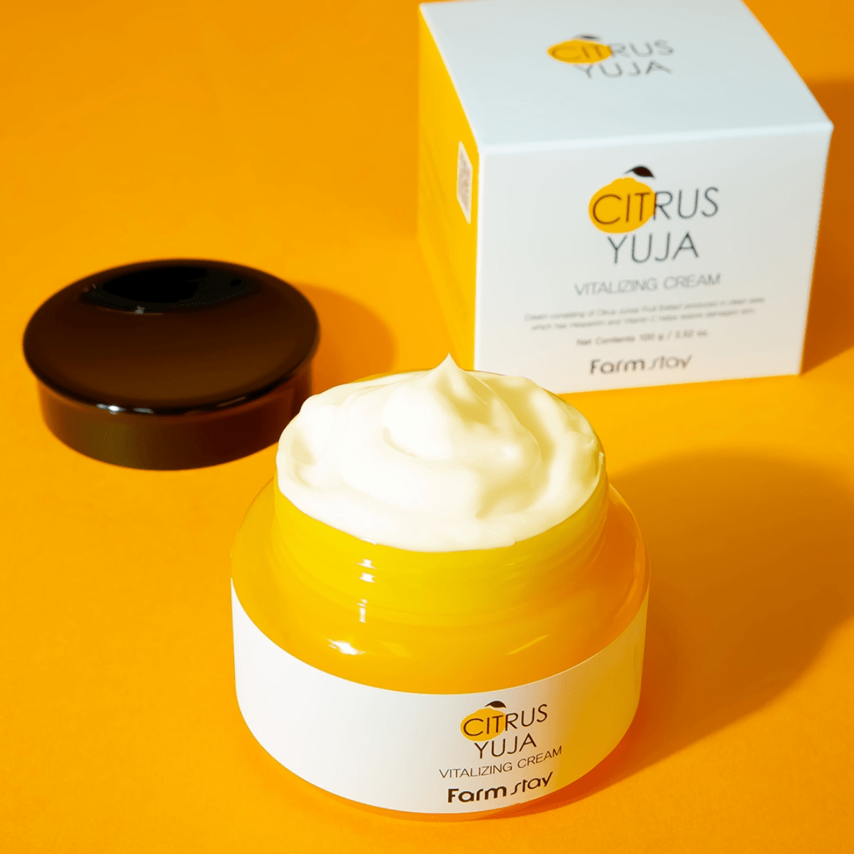 Farmstay Citrus Yuja Vitalizing Cream [100ml] | La Cosmetique