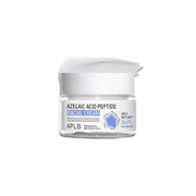 APLB Azelaic Acid Peptide Facial Cream in 55ml jar, moisturizing face cream with a smooth, creamy texture for skincare.