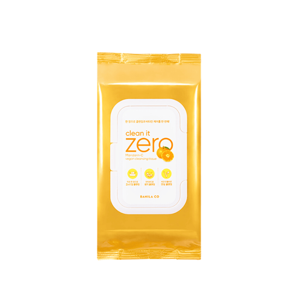 Clean It Zero Mandarin C Vegan Cleansing Tissue [80ea]