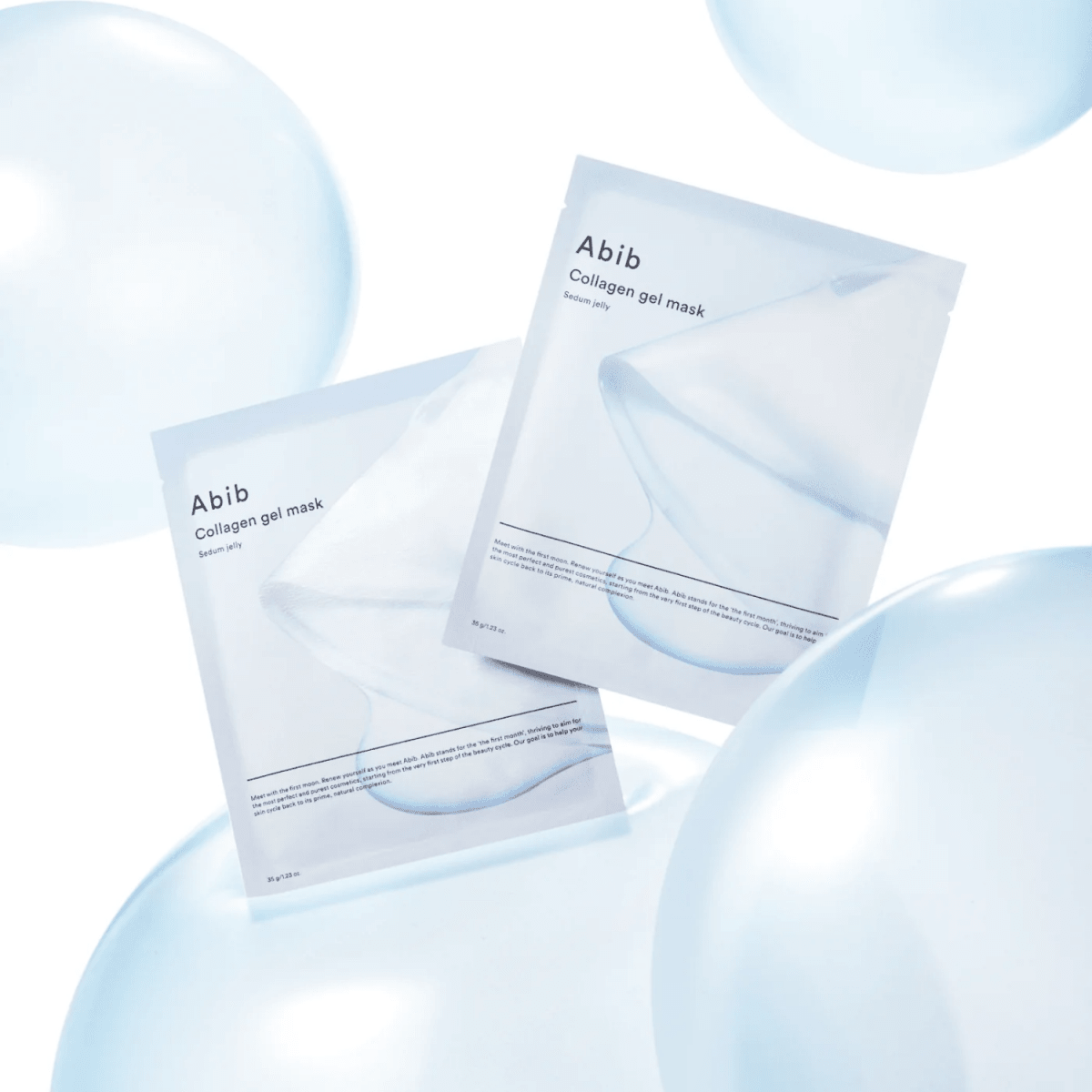 Abib Collagen Gel Sedum Jelly Mask Box [4pcs] | La Cosmetique