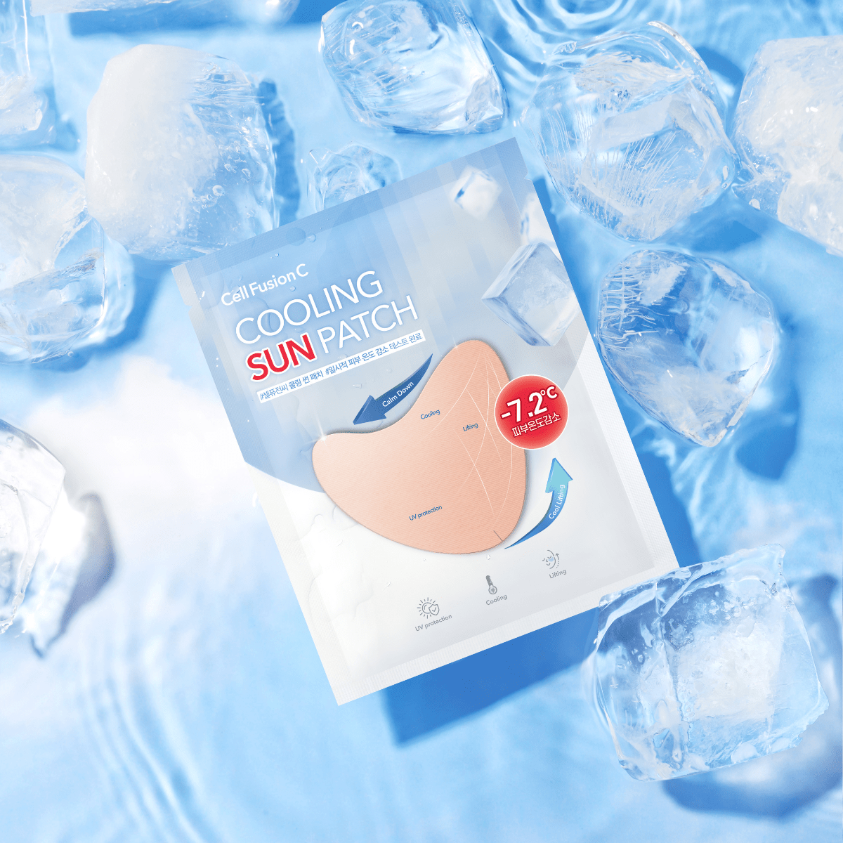 Cell Fusion C Cooling Sun Patch [4pcs] | La Cosmetique