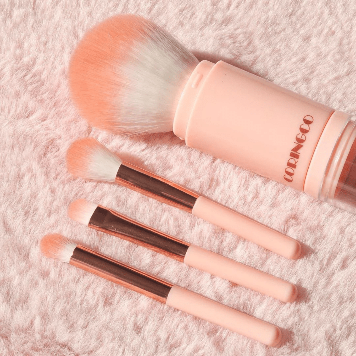 Coringco Cotton Candy Capsule Brush Set | La Cosmetique