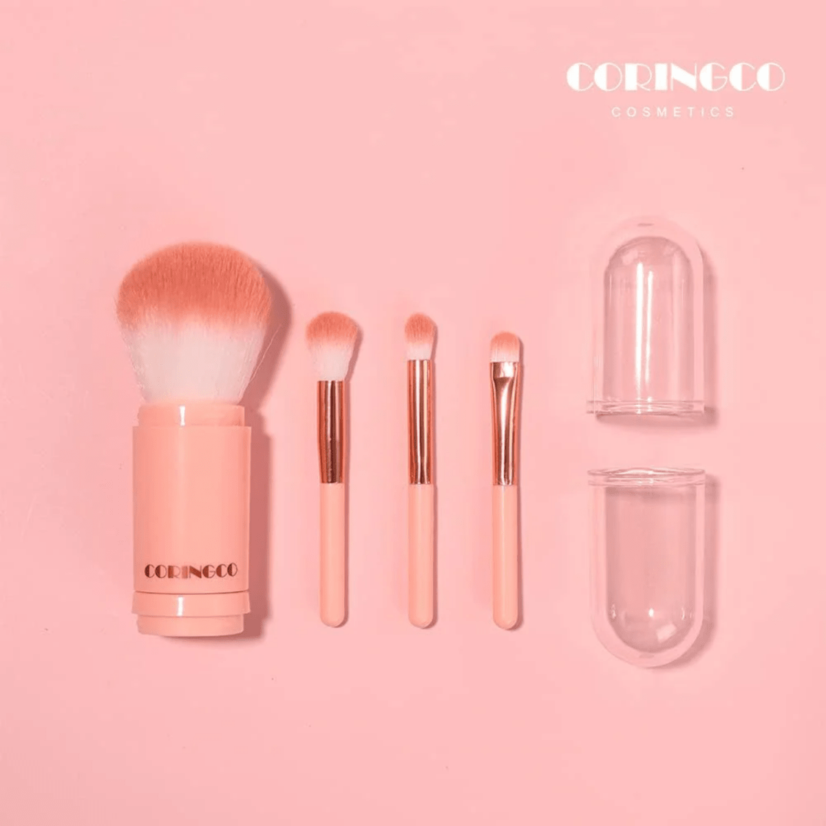 Coringco Cotton Candy Capsule Brush Set | La Cosmetique