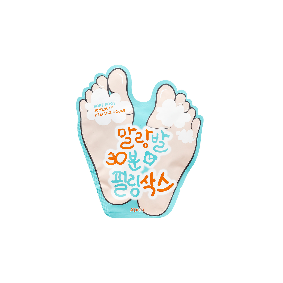 A'pieu Soft Foot 30 Minute Peeling Socks (1 pair) - Shop K-Beauty in Australia