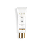 White Truffle Double Moisture Cream by d'Alba, 60ml face moisturizer featuring a sleek white jar with a minimalist design.