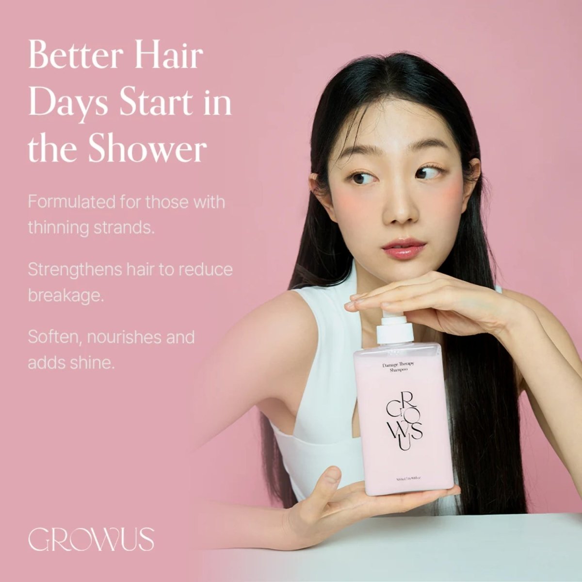 Growus Damage Therapy Shampoo 500ml | La Cosmetique